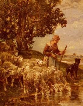 unknow artist Sheep 152 oil painting picture